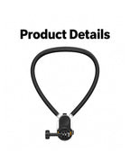 BARUNOR neck EN 20261020 11: Product Details; Silicone, aluminum alloy, ABS+PC; Net weight: 219 g; Packaged weight: 303 g; Package size: 229 x 155 x 48 mm; Camera not included. - panel 1 of 2 | BARUNOR detail 4:5 20261022