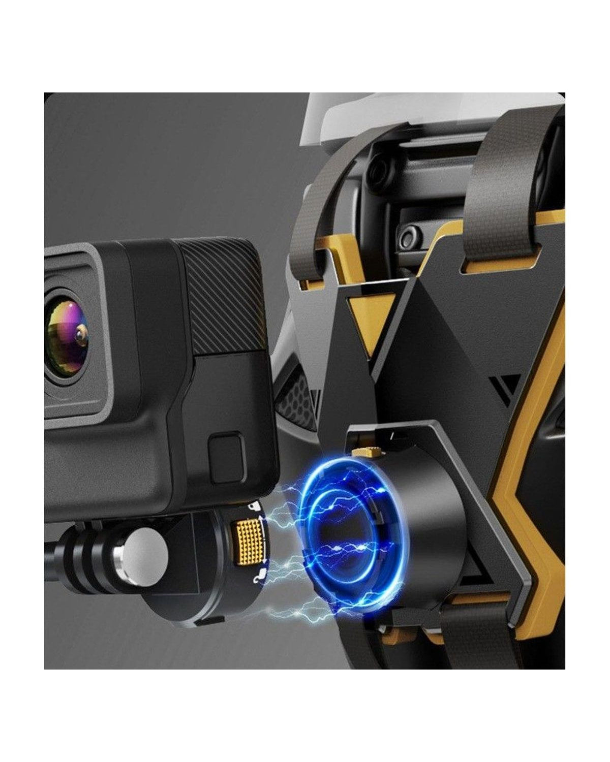Magnetic Helmet Chin Strap Mount - release (text-free gallery 5) | BARUNOR detail 4:5 20261022
