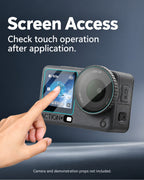 Screen Access. Check touch operation after application.. Camera and demonstration props not included. [FLW-media-S017-3af71a12]
