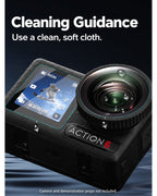 Cleaning Guidance. Use a clean, soft cloth.. Camera and demonstration props not included. [FLW-media-S020-bcacc8e3]
