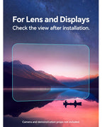 For Lens and Displays. Check the view after installation.. Camera and demonstration props not included. [FLW-media-S021-07f99b47]
