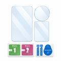 Tempered Glass Protector Set for DJI Osmo Action 6 - DZ276 - complete product on white background