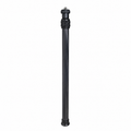 Carbon Fiber Camera Extension Pole - FLW153 - complete black pole on white background