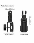Windshield clip supplier dimensions: 40 x 92 x 30 mm; mounting post width 18 mm