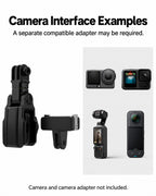 Camera Interface Examples. A separate compatible adapter may be required.. Camera and demonstration props not included. [FLW-media-S113-3f006caf]