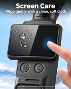 Screen Care. Wipe gently with a clean, soft cloth.. Camera and demonstration props not included. [FLW-media-S134-8f263ca4]