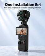 One Installation Set. Two lens protectors and one screen protector.. Camera and demonstration props not included. [FLW-media-S135-c87d9e19]