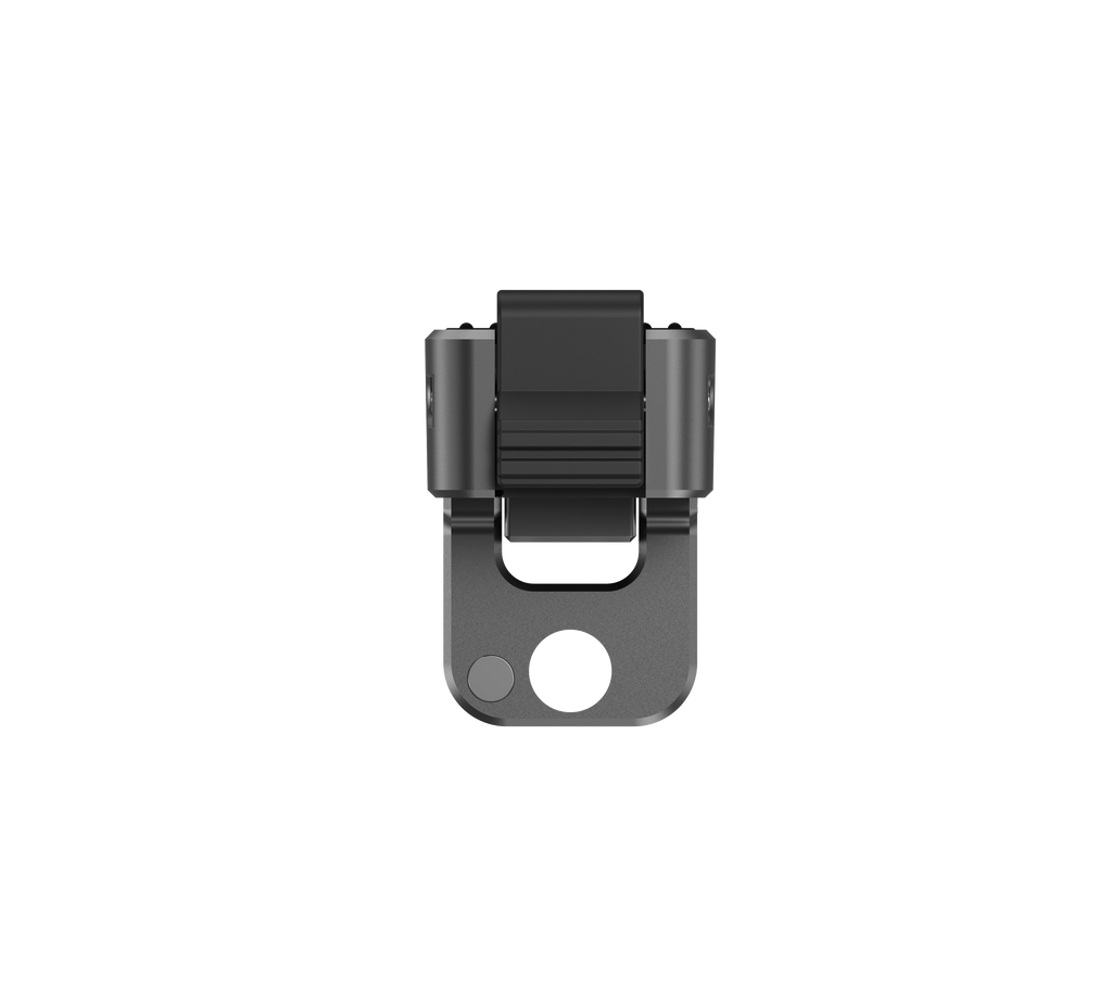 BARUNOR Chidian DJI side-release: Side view of the release lever and mounting interface