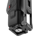 BARUNOR Chidian Folding LUNA screw-detail: Bottom screw and hinge detail installed on a demonstration camera; camera not included