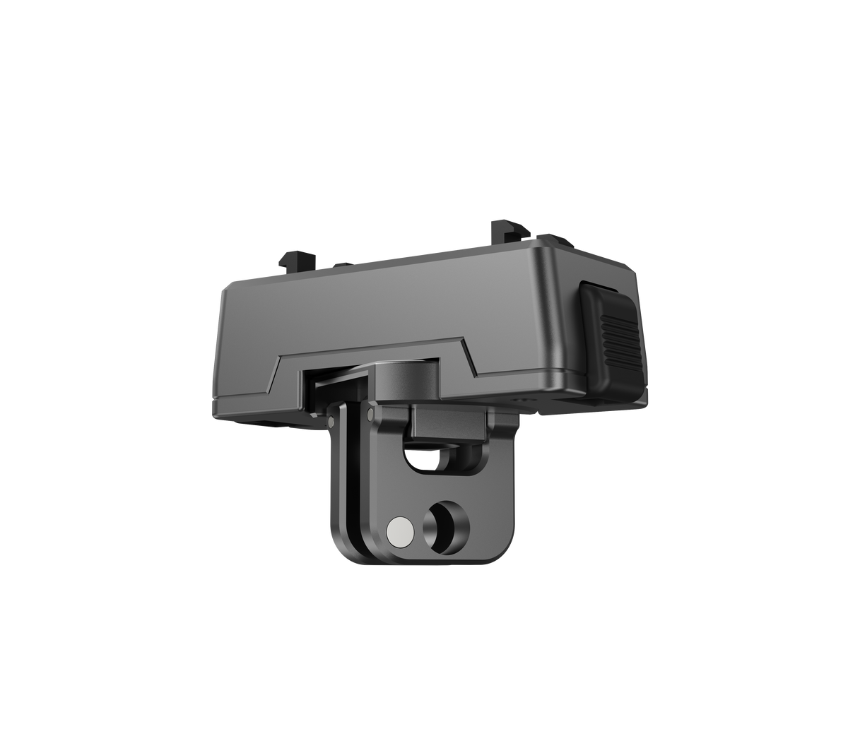 BARUNOR Chidian INSTA hero: Complete titanium-gray rotating adapter on pure white