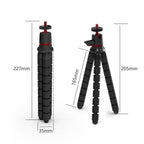Flexible Mini Tripod for Camera Setups - dimensions (text-free gallery 1)